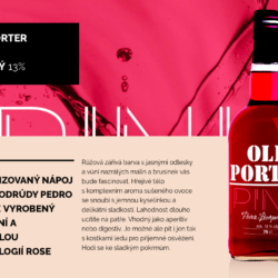 Víno Old Porter Pink na oslavu